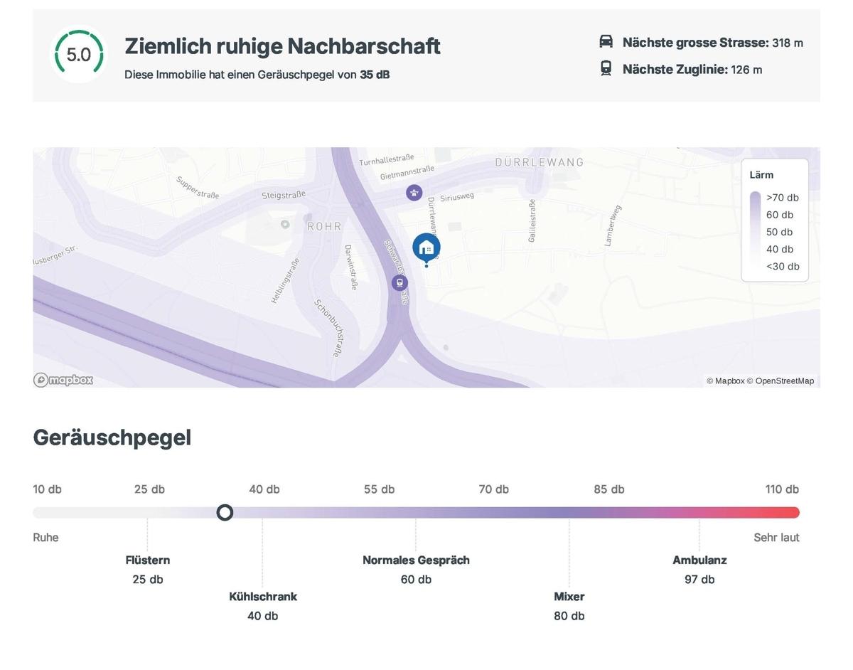 Ruhige Nachbarschaft