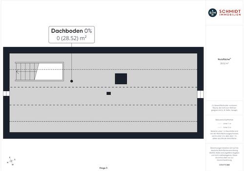 Grundriss Spitzboden 2. DG