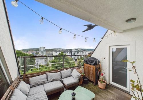 Loggia mit Stauraum