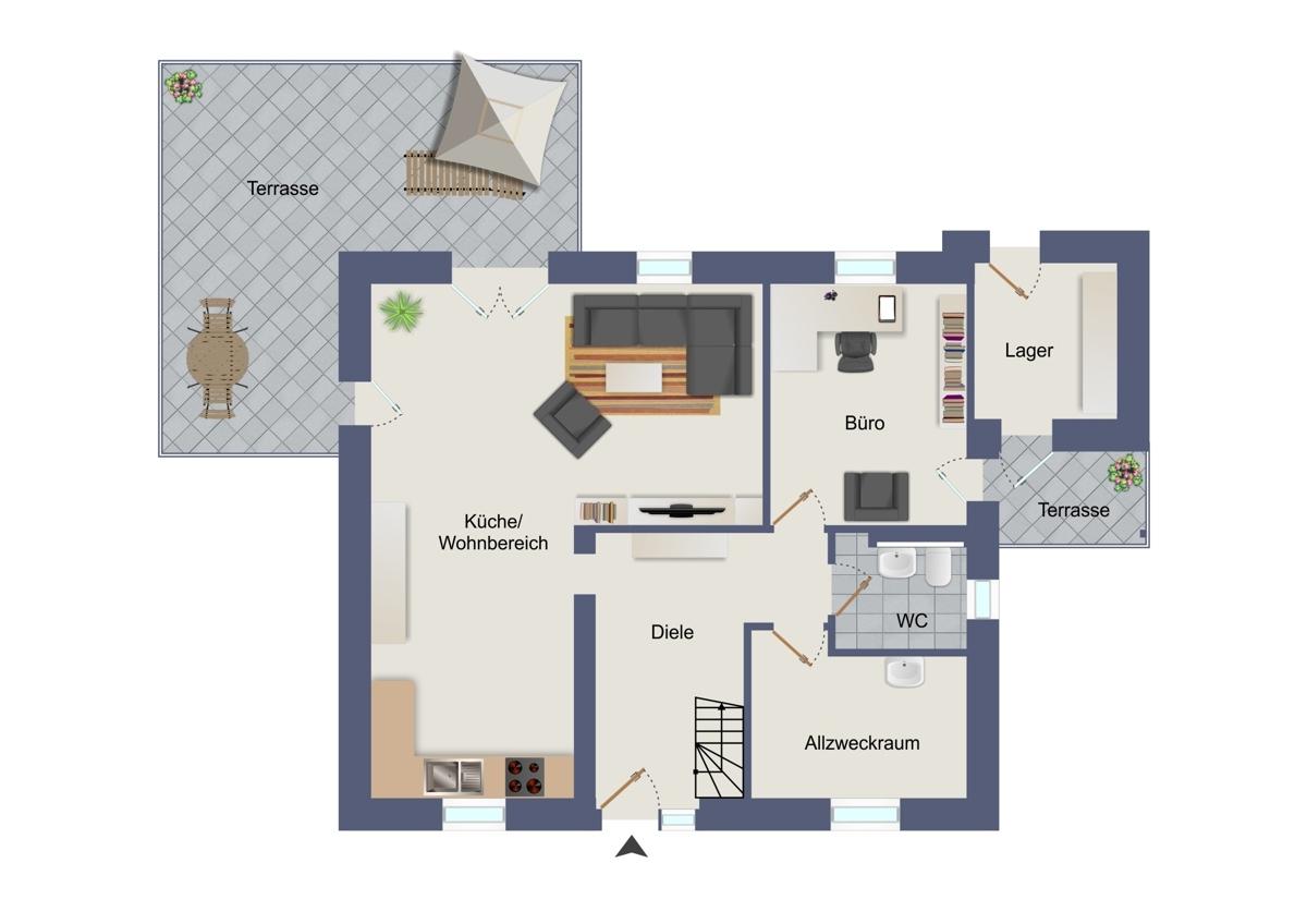 Grundriss EG