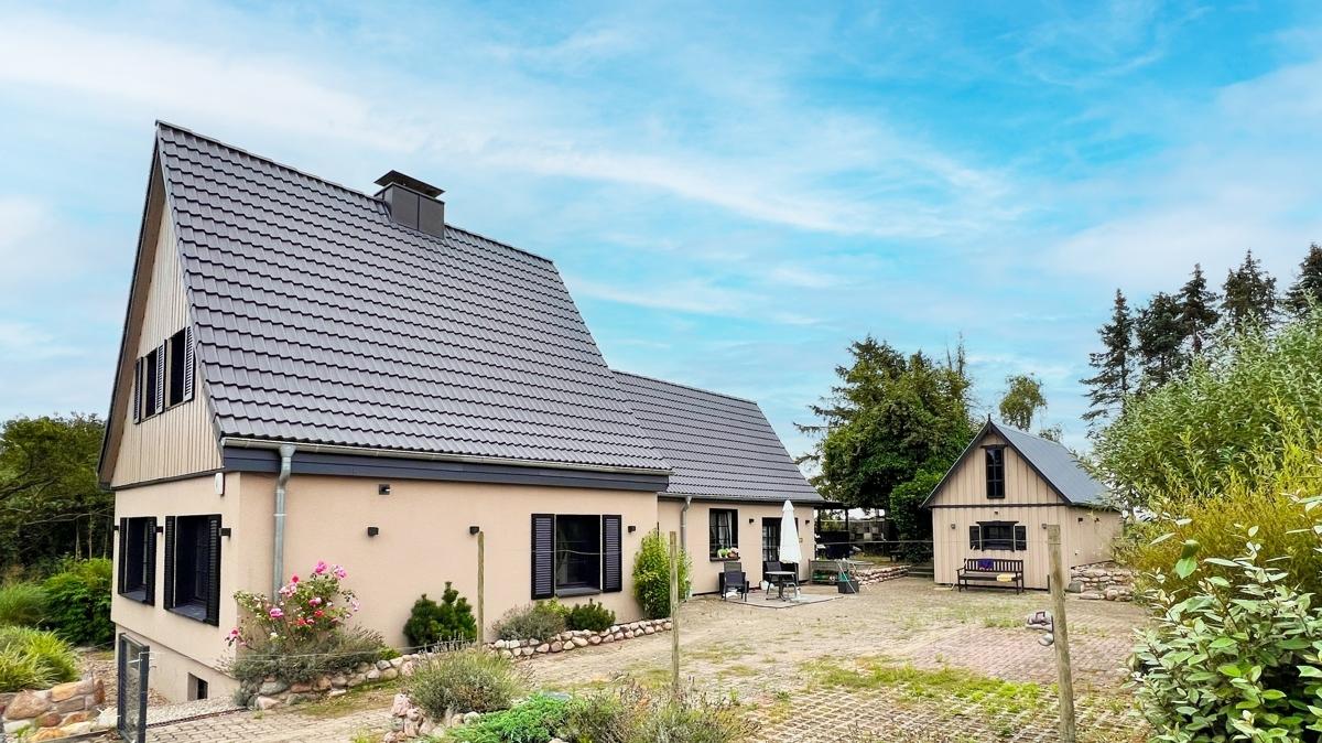 Haus von der Seite