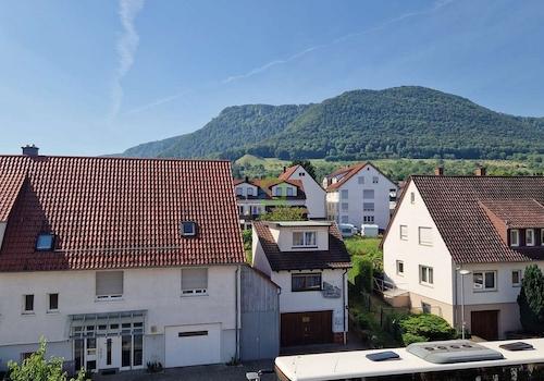 Blick aus dem Dachfenster