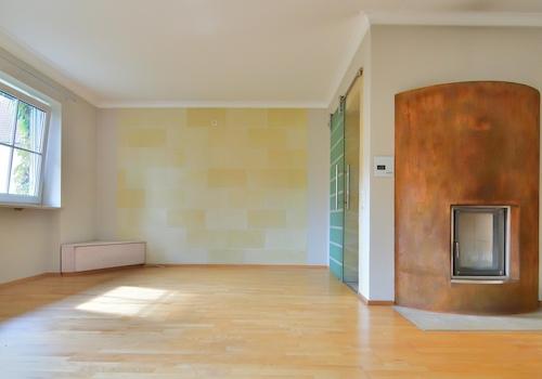 Wohnzimmer, Blick Eingang