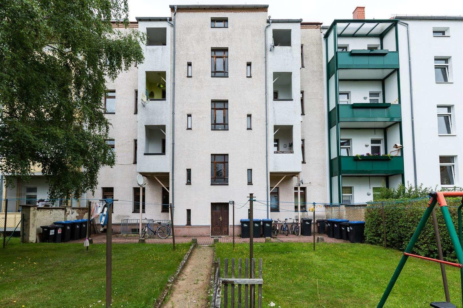 Rückansicht mit Garten