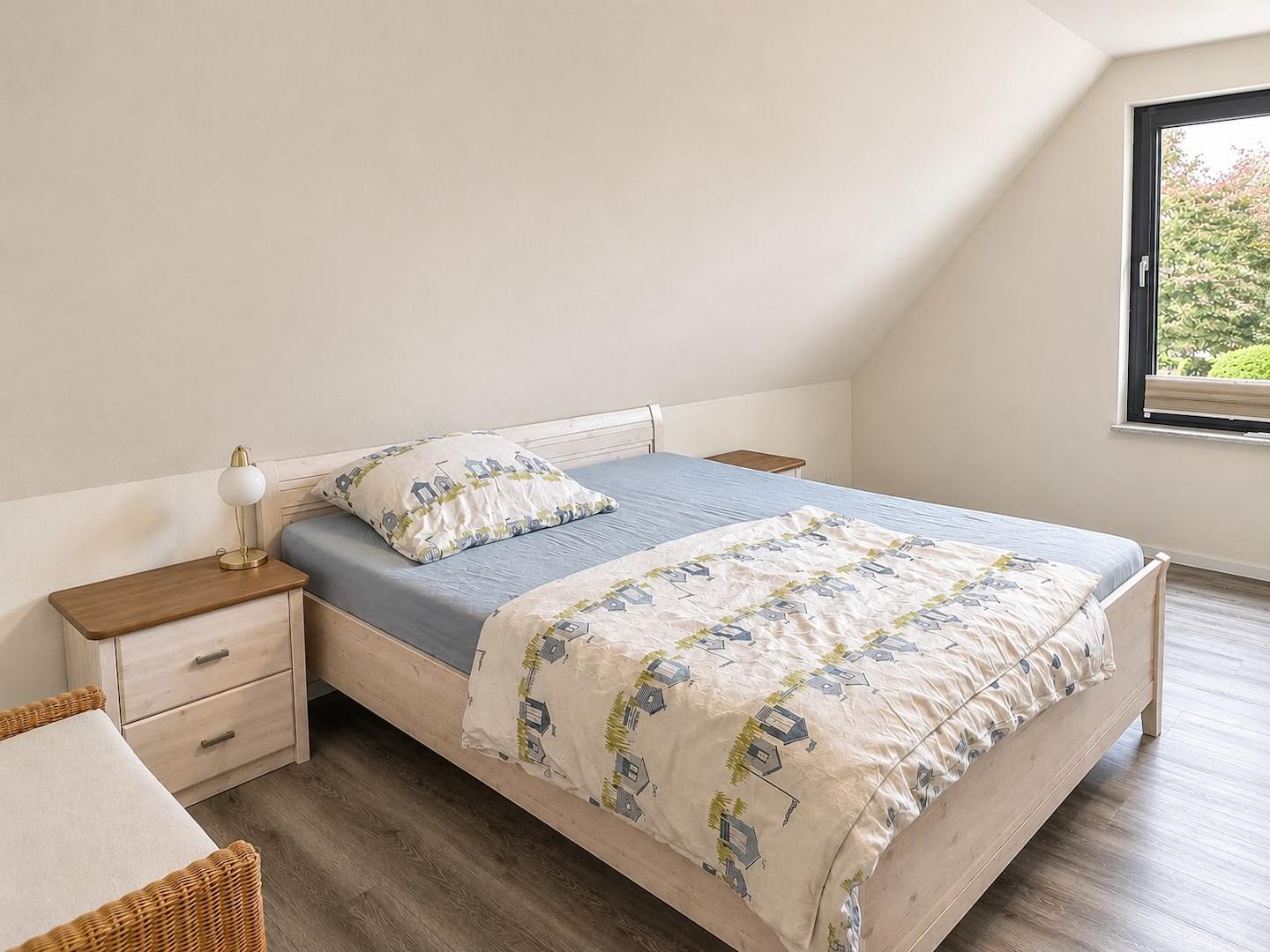 Schlafzimmer WE (virtuell geleert)