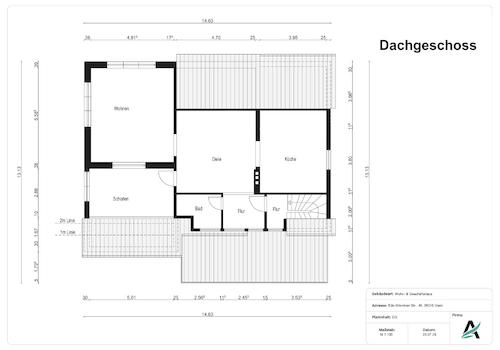 Grundriss Dachgeschoss