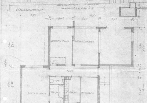 Grundriss/Ansicht 1