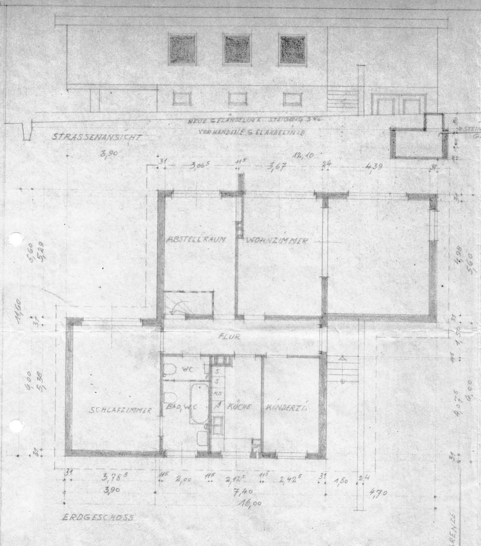 Grundriss/Ansicht 1