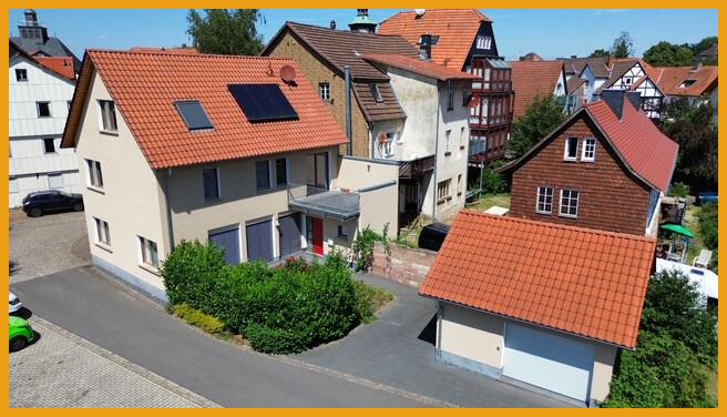 Blick auf die Immobilie
