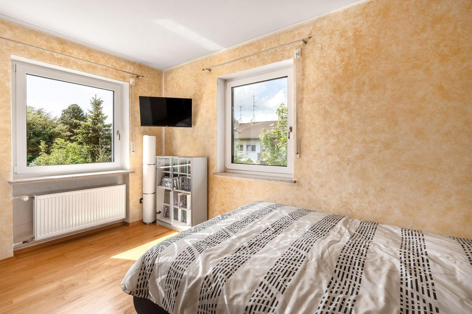 Schlafzimmer 3 m. West-/Nordf.