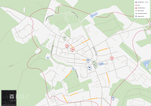 Lageplan (Mikro)