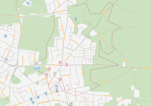 Lageplan (Mikro)
