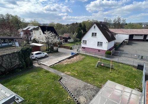 Blick von der Dachterrasse