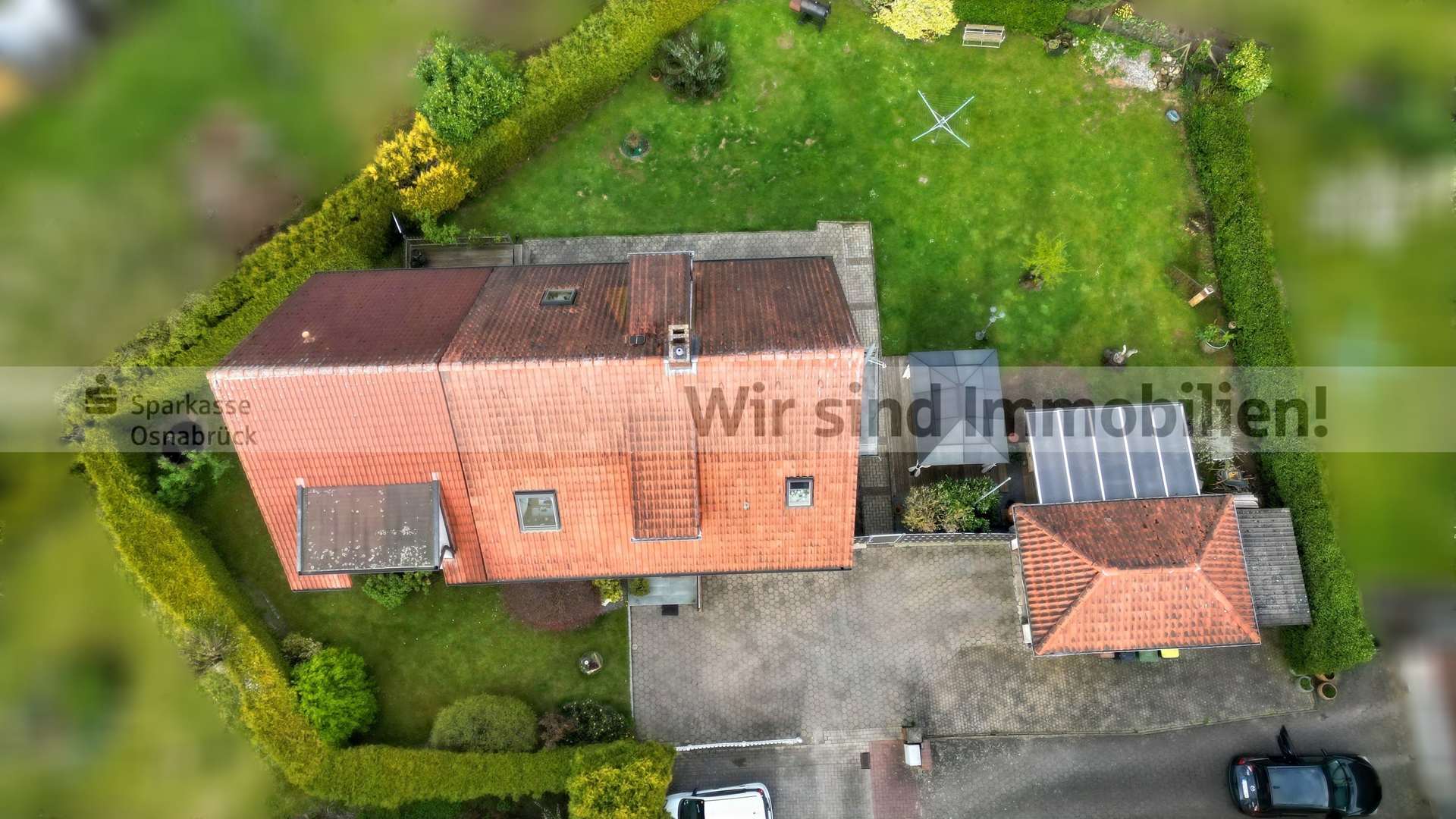 mit KI verändert - Luftbild