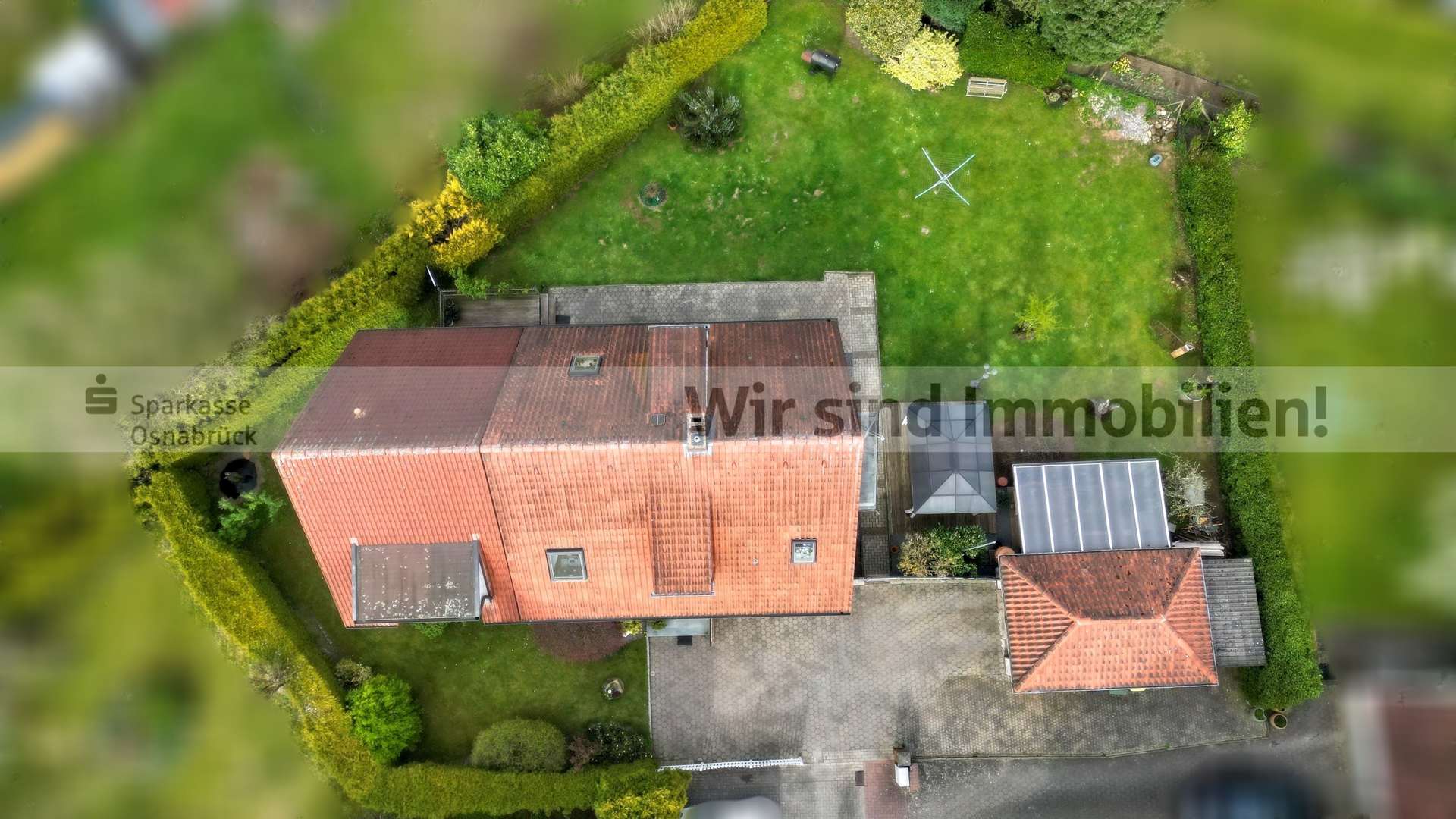 mit KI verändert - Luftbild