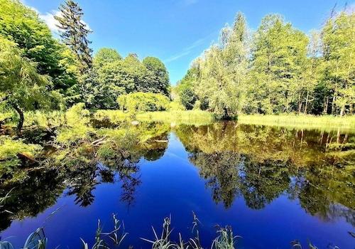 Der Blick über den eigenen See