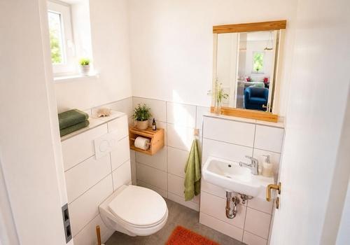 Wohnhaus Toilette