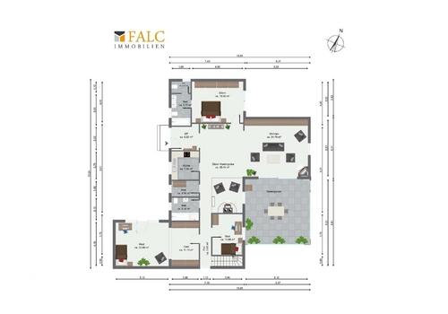 Grundriss Bungalow EG