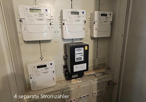 Stromzähler je Wohnung