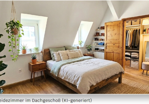 DG - Schlafzimmer (KI-einger.)
