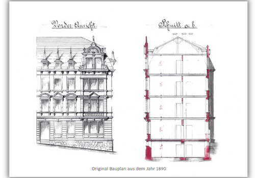 Bauplan 1890