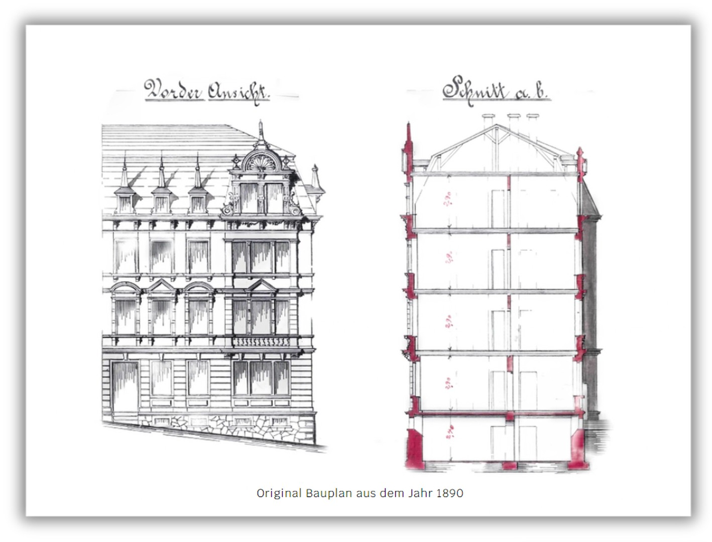 Bauplan 1890