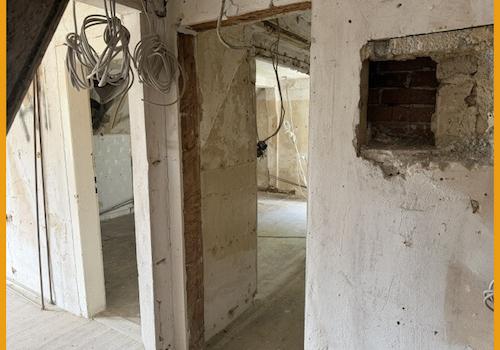 Blick ins Dachgeschoss