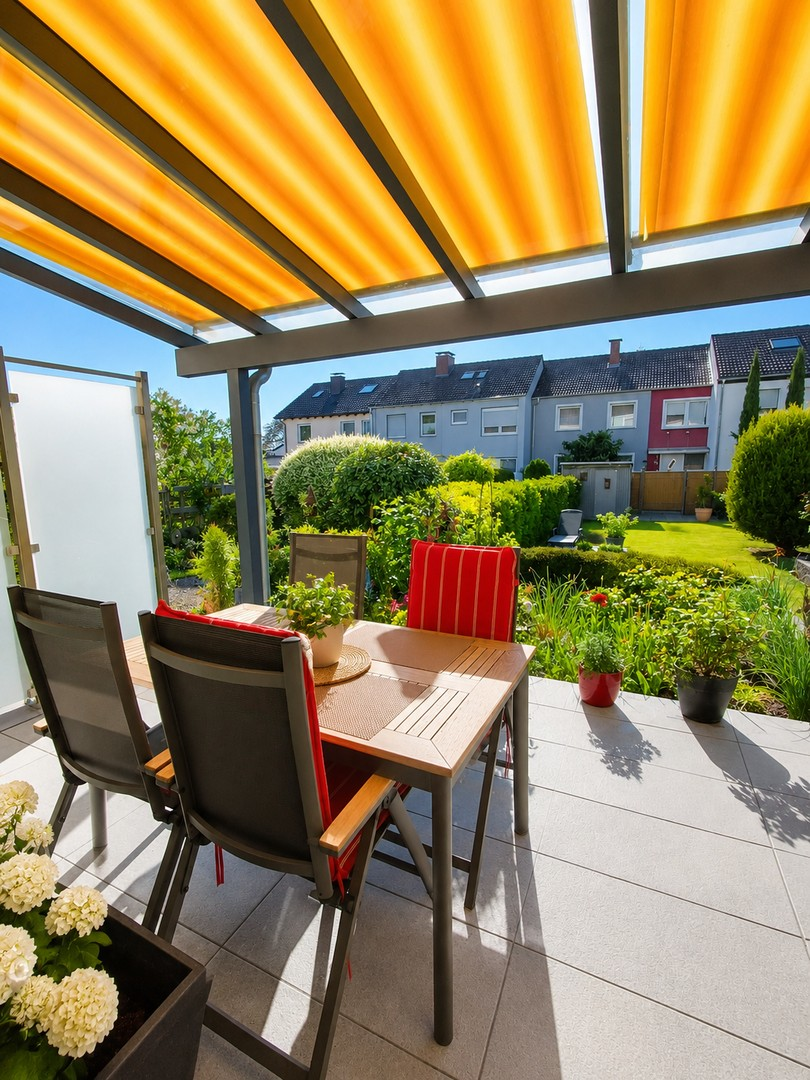 Ausblick in den Garten 