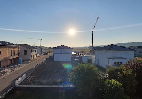 Ausblick aus dem Dachfenster