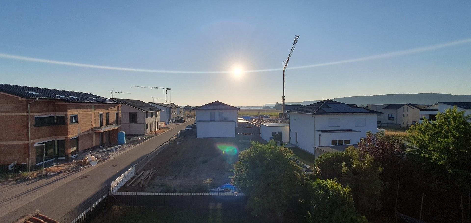 Ausblick aus dem Dachfenster