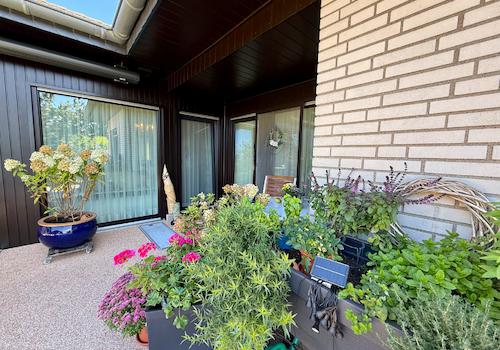 Terrassenzugang