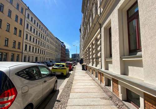 Blick in Richtung Uniklinik