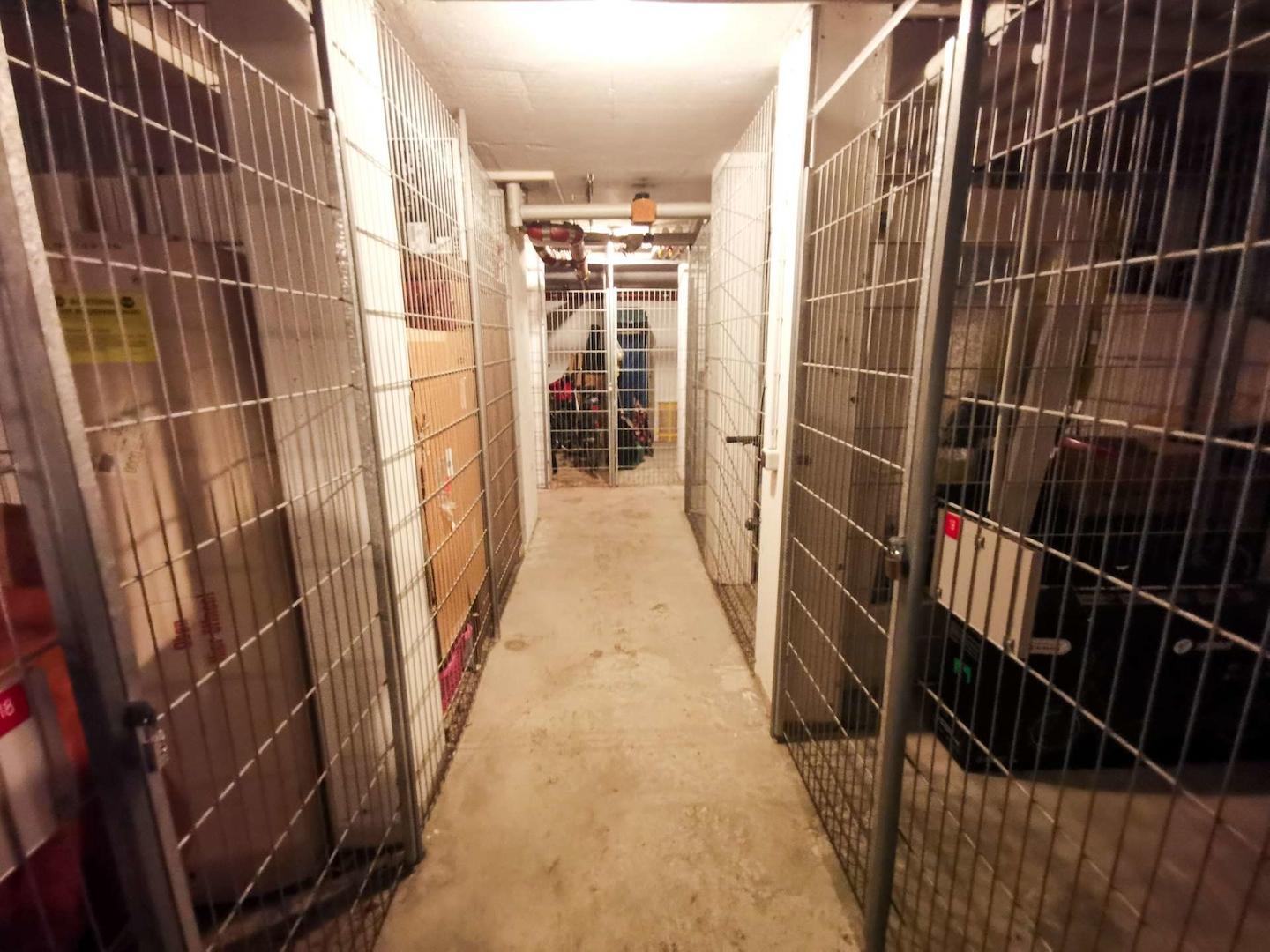 Sauberer Kellerbereich