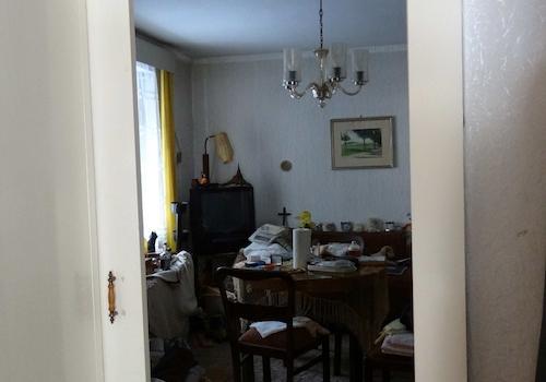 Blick ins Wohnzimmer