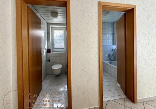Einliegerwohnung WC und Bad en suite
