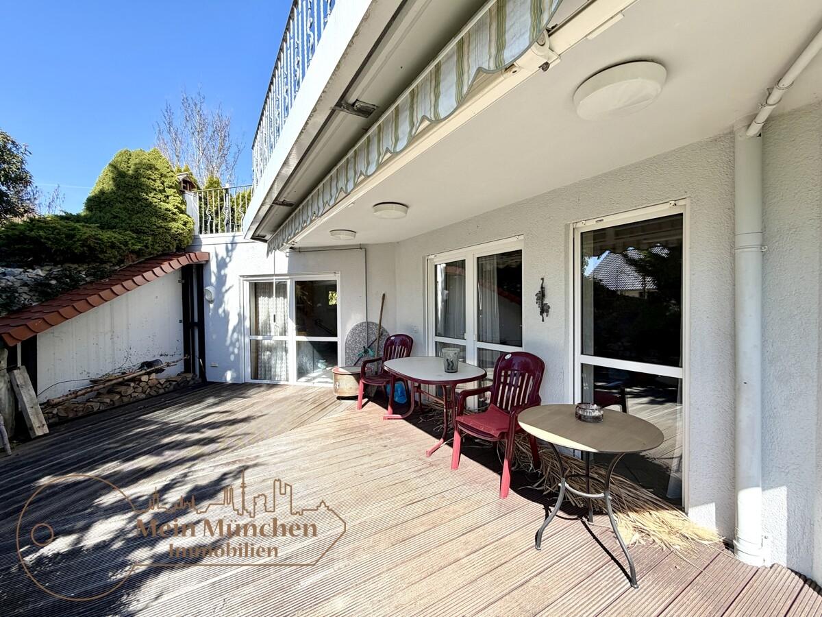 Einliegerwohnung Terrasse