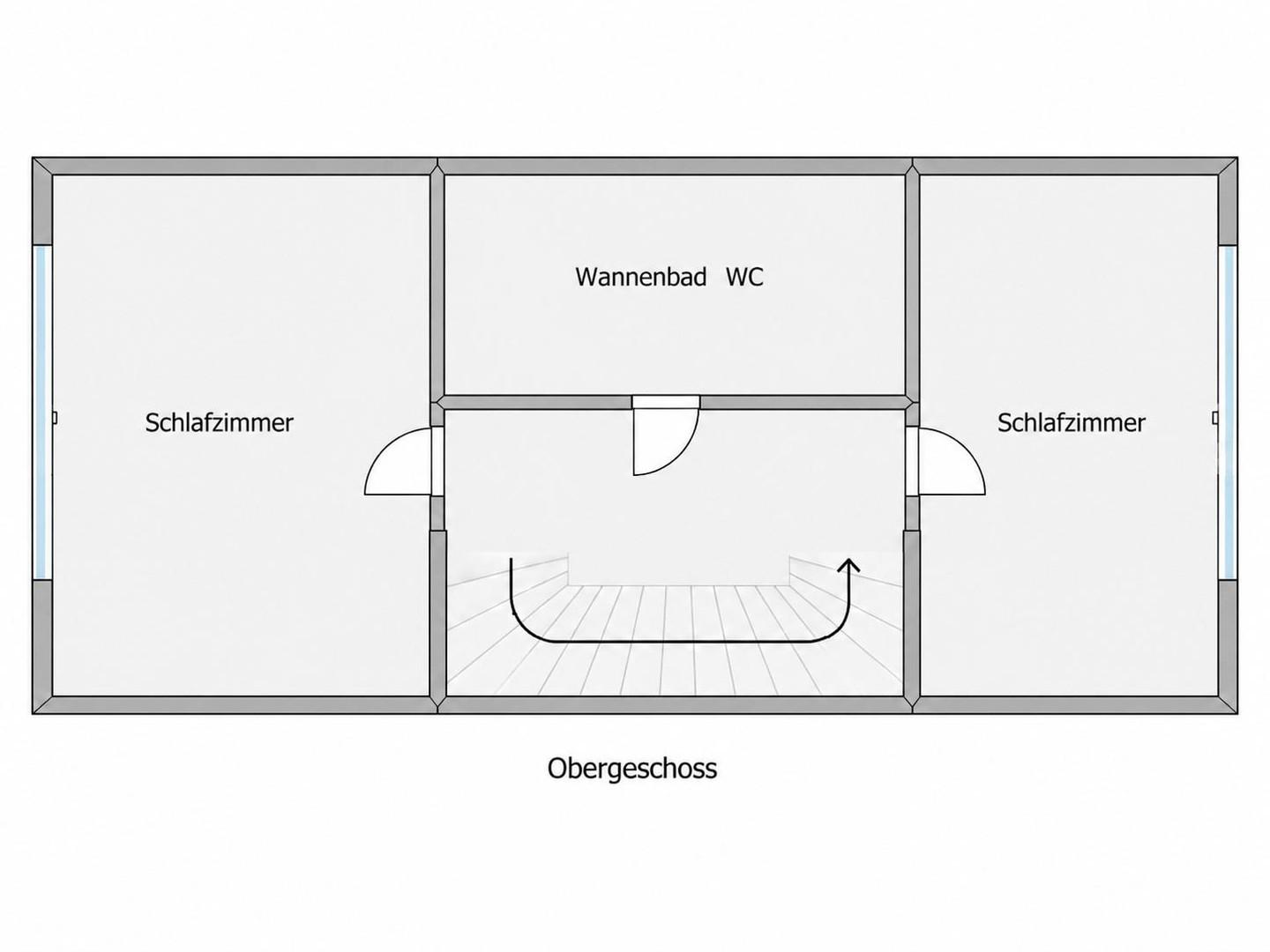Obergeschoss schematisch