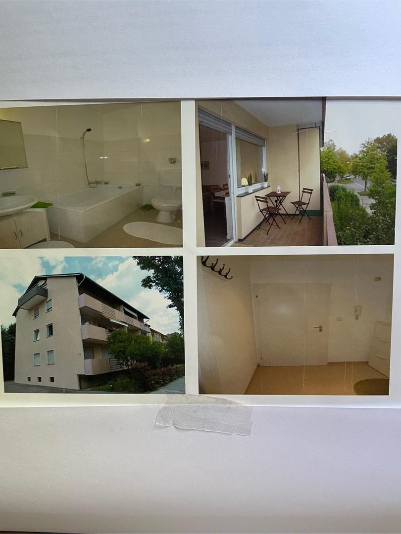 Bad, Balkon, Gebäude, Flur 