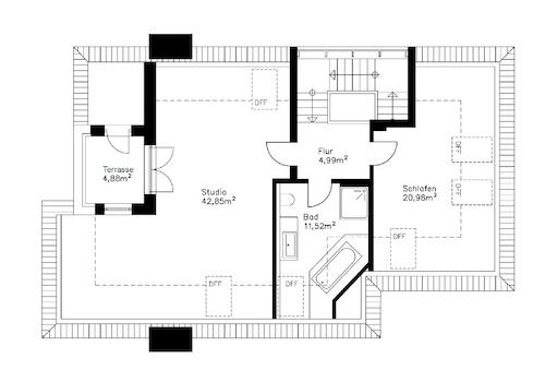 Grundriss Dachgeschoss