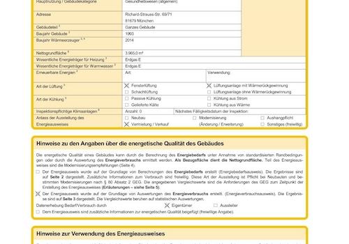 Energieaausweis 1