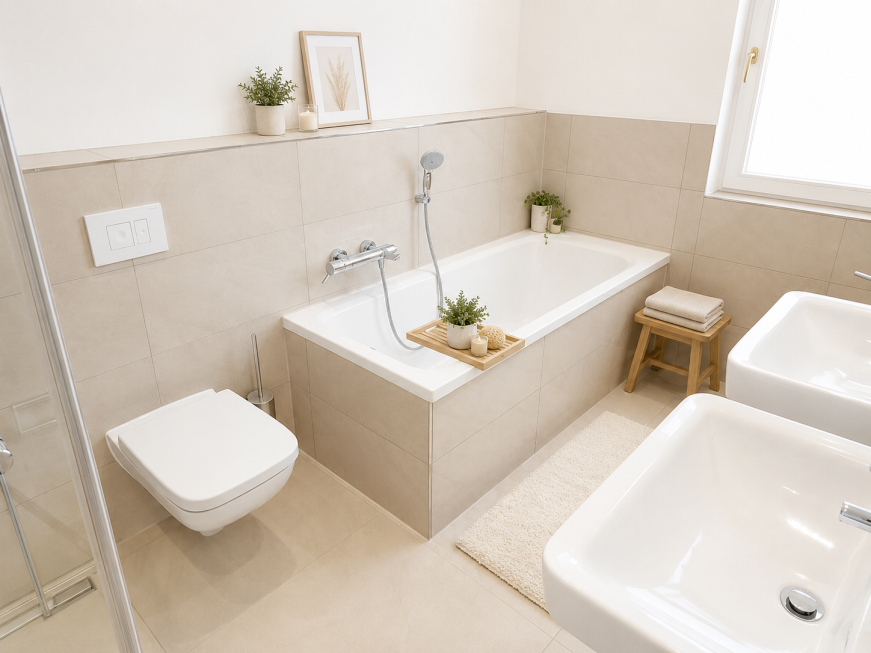 Eigentumswohnung | Badezimmer Visualisierung