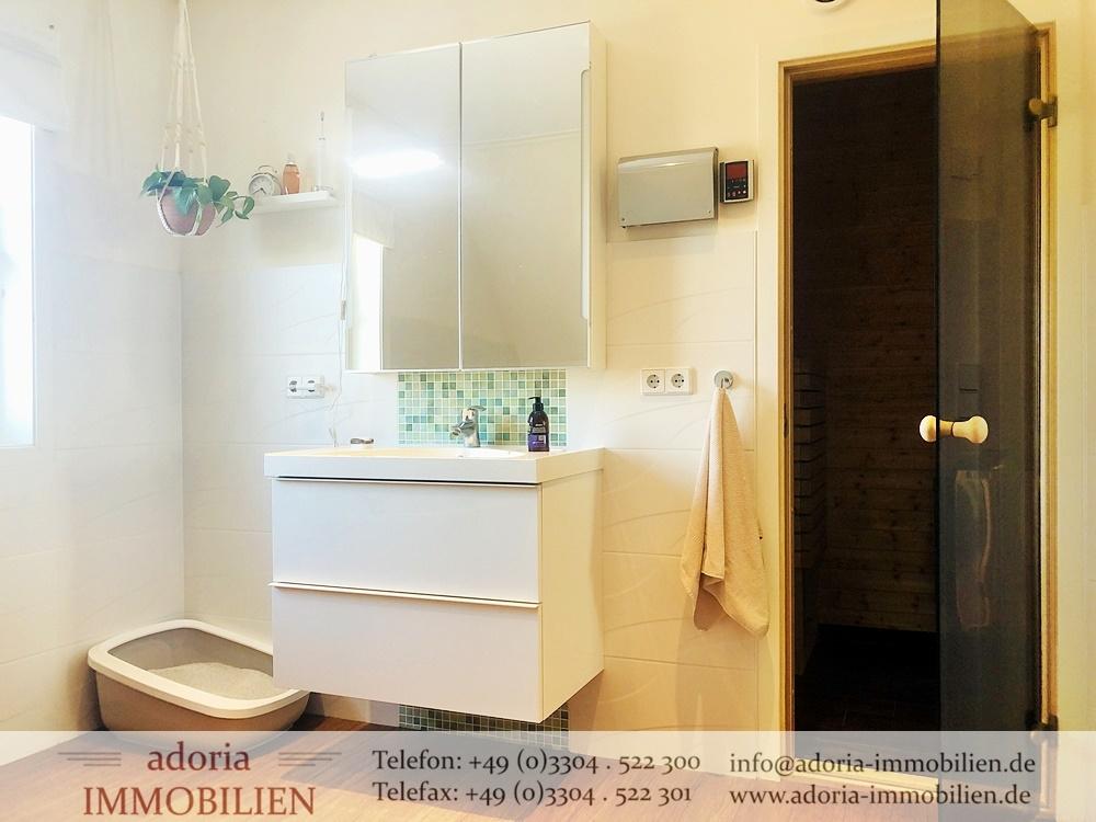 Badezimmer Sauna