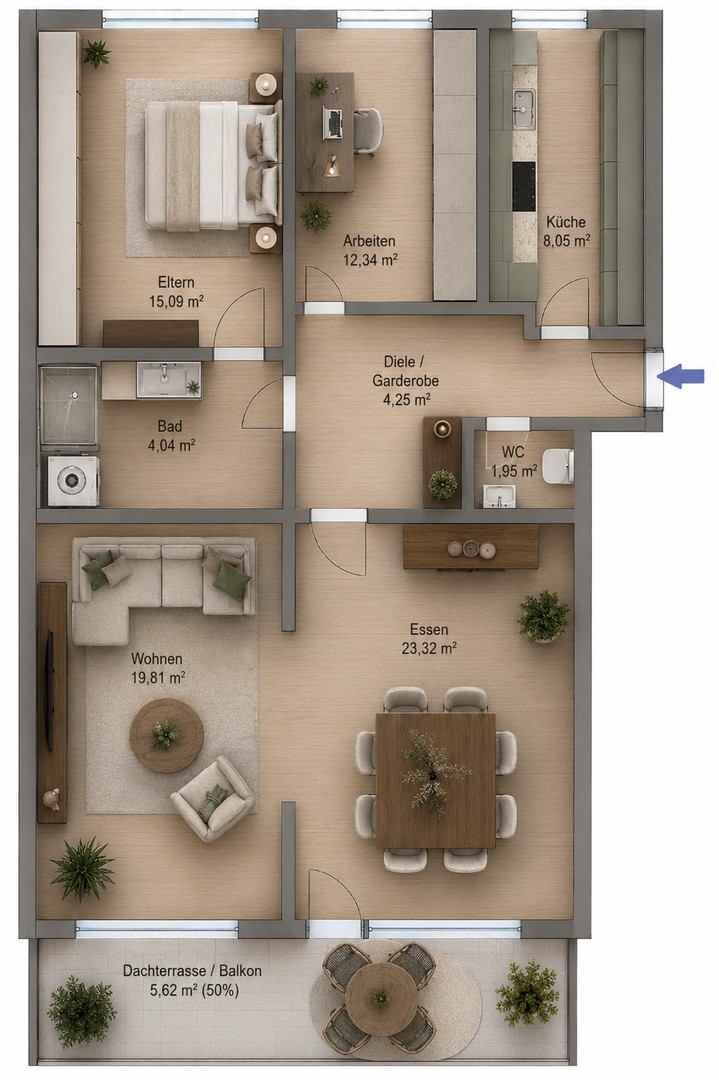 Grundriß