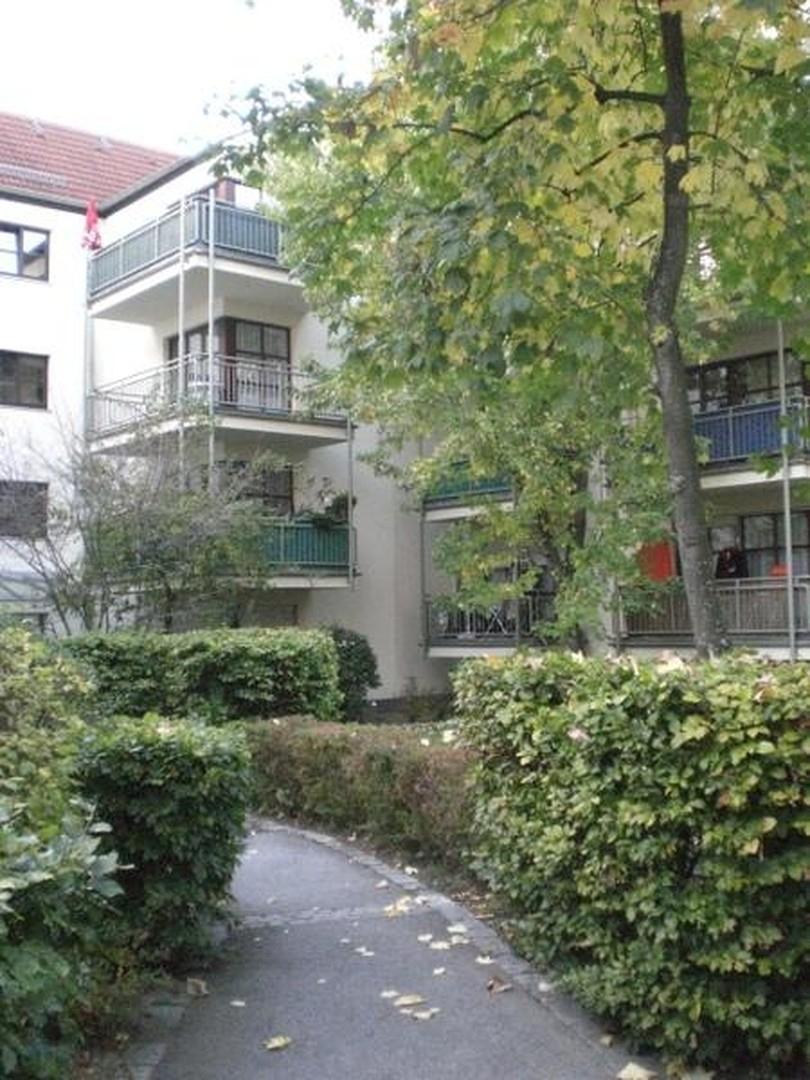 Balkonansicht vom Innenhof