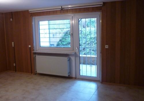 UG: Zimmer mit Terrasse