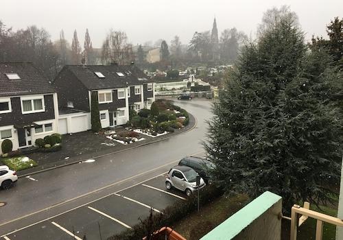 Blick vom Balkon
