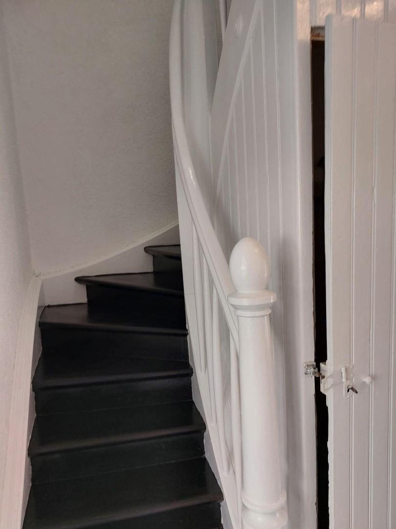Elegante gewendelte Treppe mit