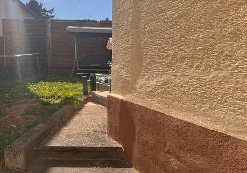 Zugang zu Terrasse von außen
