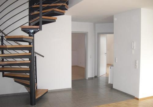 Diele/Wendeltreppe zum Studio