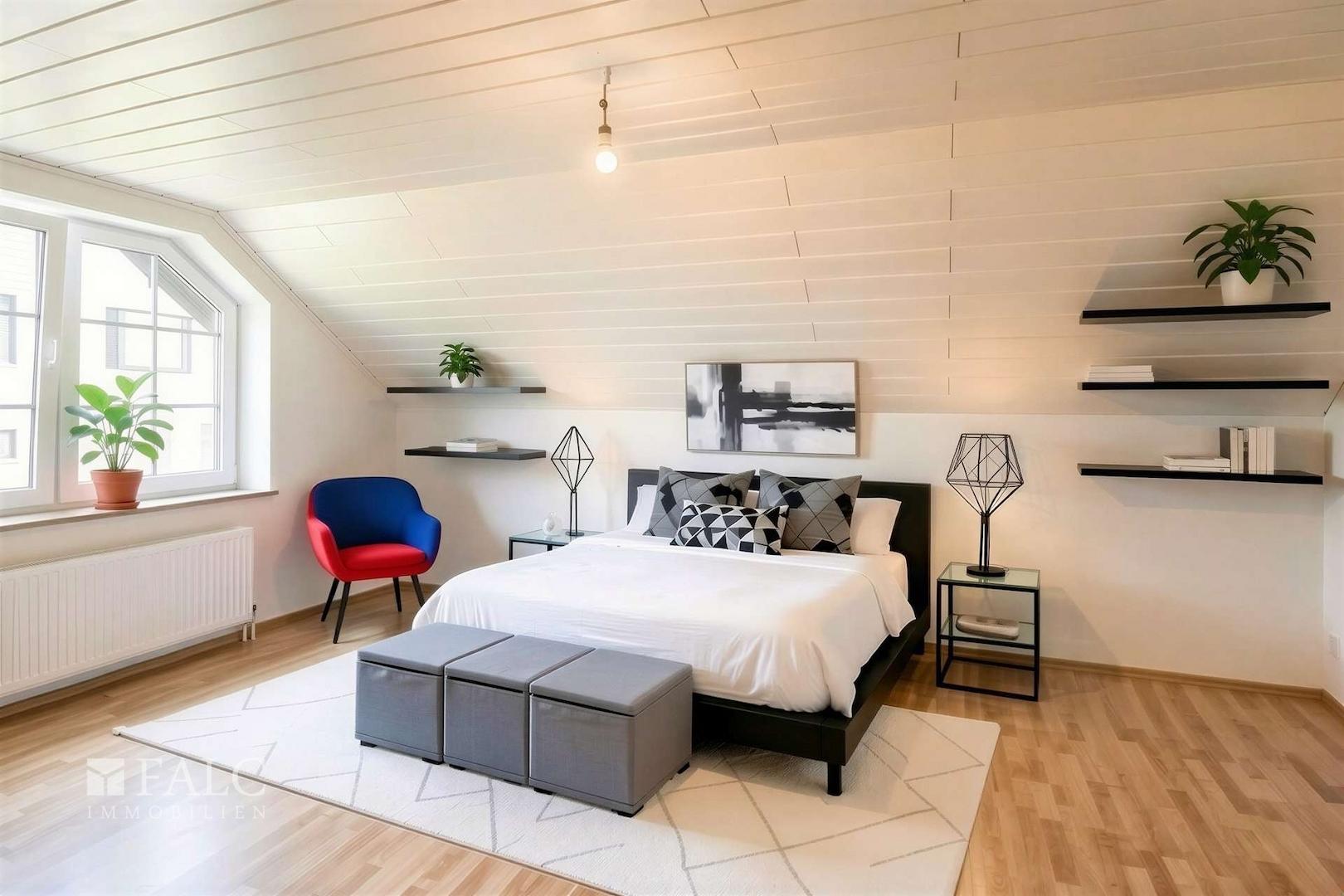 Schlafzimmer 1 - (KI generiert)